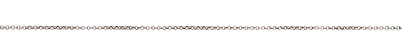 Antique Silver (plated) Tiny Rollo Chain