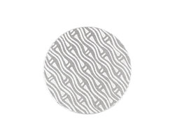 Lillypilly Silver Reeds Anodized Aluminum Disc 25mm, 22 gauge