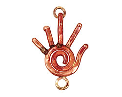 Patricia Healey Copper Left Hand Link 24x35mm
