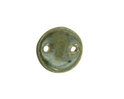 Earthenwood Studio Ceramic Grass Green Round Link 17mm