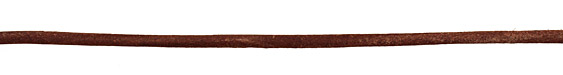 Natural Antique Brown Round Leather Cord 4mm