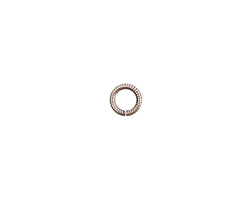 Nunn Design Antique Silver (plated) Textured Jump Ring 6mm