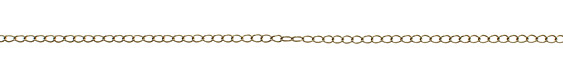 Antique Brass (plated) Curb Chain