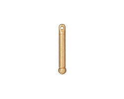 TierraCast Gold (plated) 3/4" Bead Bar 2x19mm