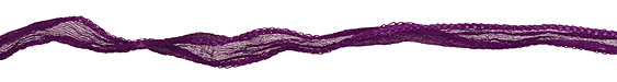 Amethyst Fairy Silk Ribbon 1/2"