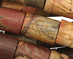 Red Creek Jasper Barrel 20x14mm