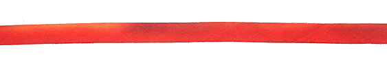 Hot Flash Hand Dyed 100% Silk Ribbon 7/16"