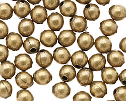 TierraCast Antique Brass (plated) Round 3mm