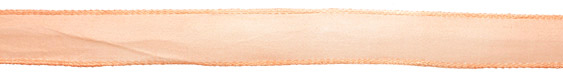Peach Silk Ribbon 20mm