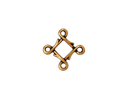 TierraCast Antique Gold (plated) Small Vine Link 12mm