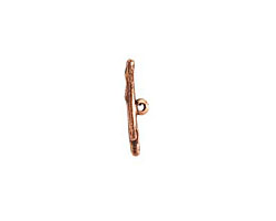 Nunn Design Antique Copper (plated) Twig Toggle Bar 25x3mm
