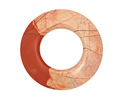 Red Bend Jasper Donut 55mm