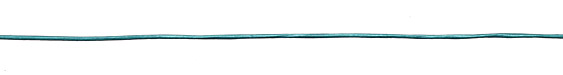 Truly Teal (metallic) Round Leather Cord 1.5mm