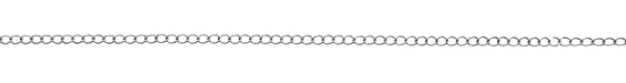 Antique Silver (plated) Curb Chain