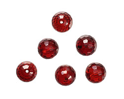 Garnet Faceted Round 10mm