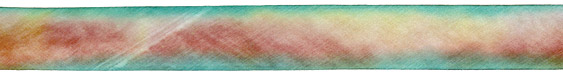 Abalone Hand Dyed 100% Silk Ribbon 1"
