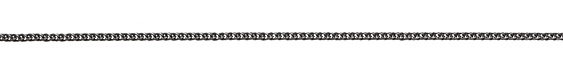 Gunmetal Braided Cable Chain