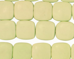 Lemon Chrysoprase Puff Square 12mm