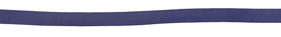 Blue Deertan Leather Lace 10mm
