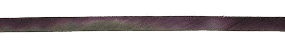 Eggplant Olive Hand Dyed 100% Silk Ribbon 7/16"