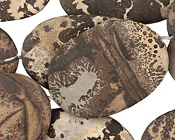 Artistic Jasper (matte) Flat Freeform Slab 36-49x25-30mm