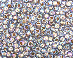 TOHO Rainbow Light Sapphire (with Gold Lining) Round 6/0 Seed Bead