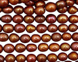 Rusty Pink Rice 6-7mm