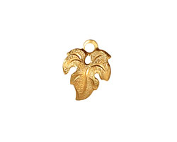 Brass Small Maple Leaf 13x16mm