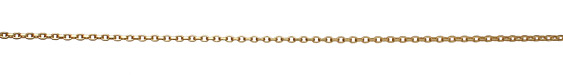 Satin Hamilton Gold (plated) Square Wire Cable Chain