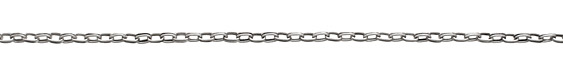 Antique Silver (plated) Double Oval Cable Chain