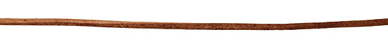 Natural Light Brown Round Leather Cord 2mm