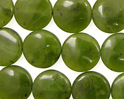 Canadian Jade Puff Coin 14mm