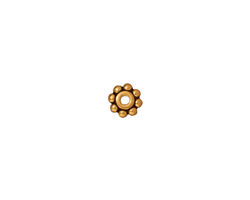 TierraCast Antique Gold (plated) Beaded Heishi 6mm