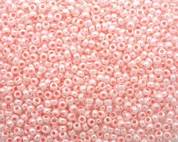 TOHO Opaque Lustered Baby Pink Round 11/0 Seed Bead