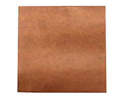 Lillypilly Antique Patina Copper Sheet 3"x3", 36 gauge