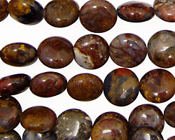 Pietersite Puff Coin 10mm