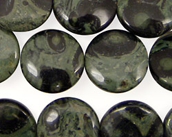 Kambaba Jasper Puff Coin 16mm