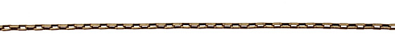 Antique Brass (plated) Box Chain