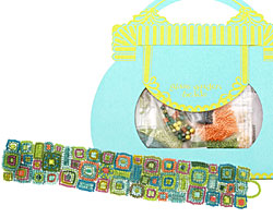 Glass Garden Bee's Sorbet Bend Cuff Kit
