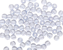 Czech Glass Country Blue Round 4mm