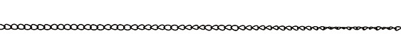 Matte Black (plated) Curb Chain