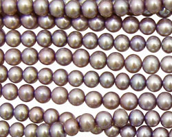 Wild Orchid Semi-Round 4.5-5mm