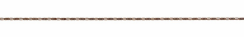 Vintaj Natural Brass Fine Figaro Chain