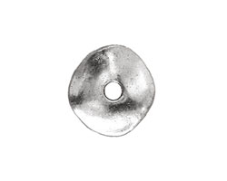 Pewter Wavy Washer 2x18mm