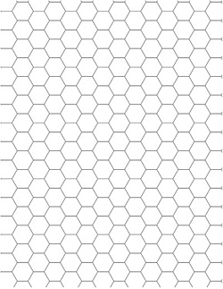 Honeycomb Background Clear Stamp 4.25x5.5"