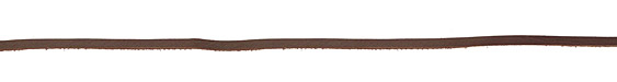 Chocolate Deertan Leather Lace 3mm