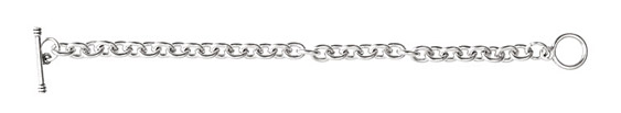 Nunn Design Antique Silver (plated) Charm Bracelet 7 1/2"
