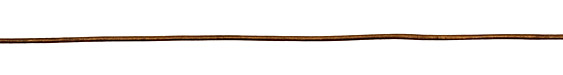 Kansa (metallic) Round Leather Cord 1.5mm