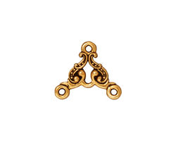 TierraCast Antique Gold (plated) Empire Link 15x17mm