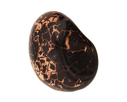 Tagua Nut Black Nugget 40-45x32-36mm